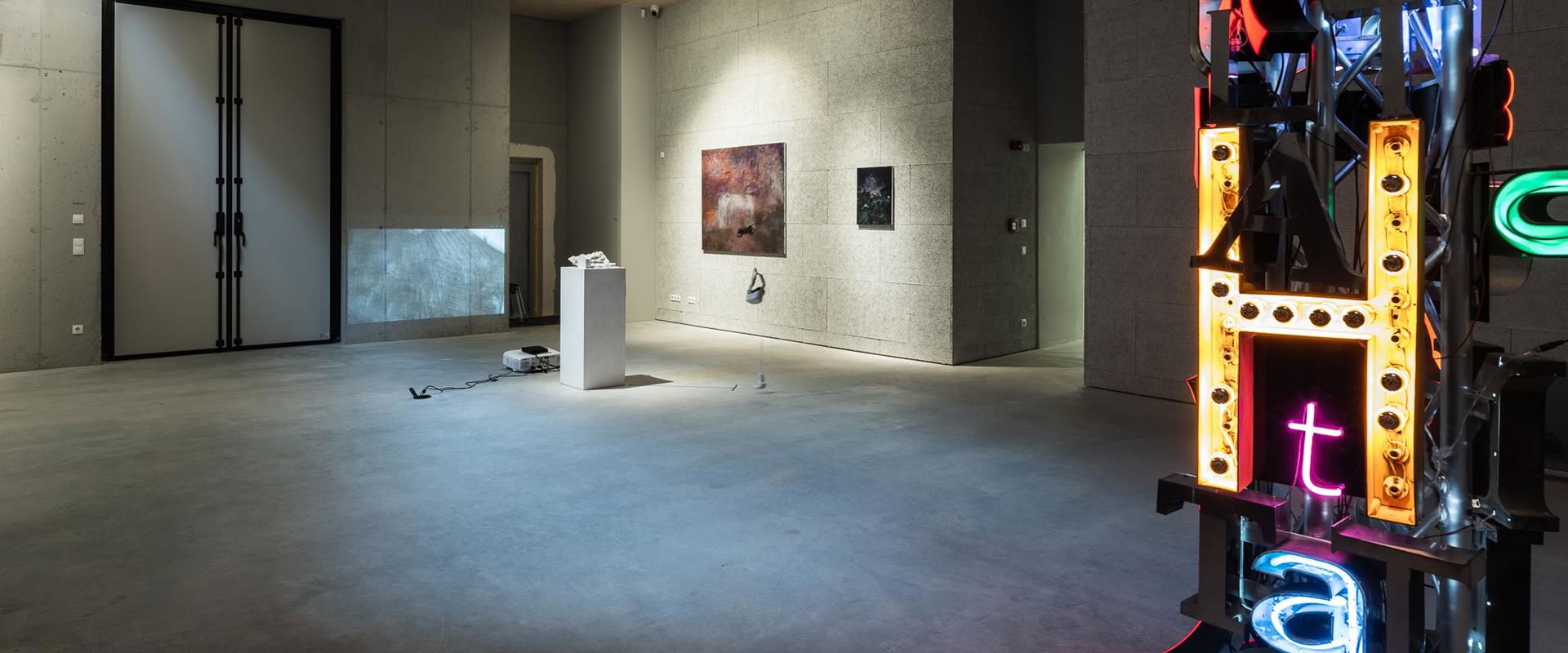 All'interno dell'ECK Museum of Art