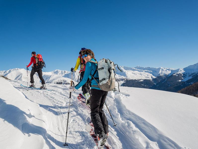 A group ski tour