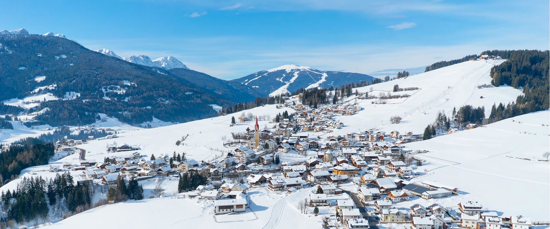 Tesido/Taisten in winter