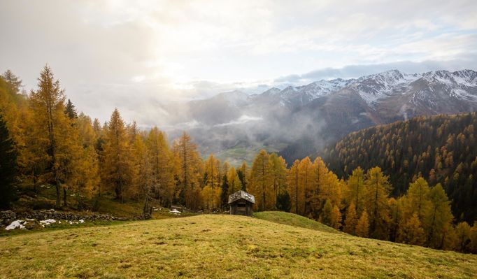 Herbst in den Dolomiten