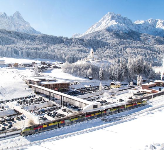 Discover South Tyrol by train in winter