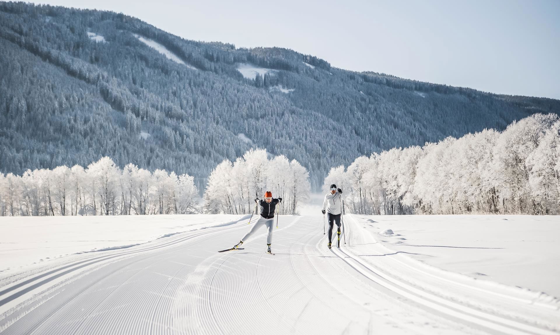 Cross-country skiing Val Casies/Gsiesertal valley