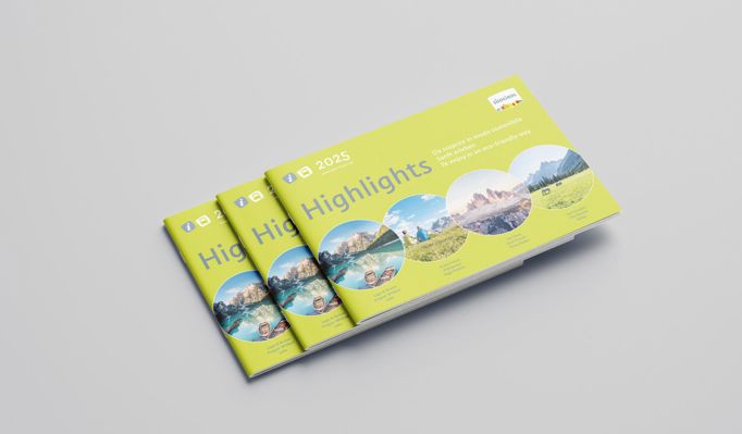 Broschüren mit Highlights