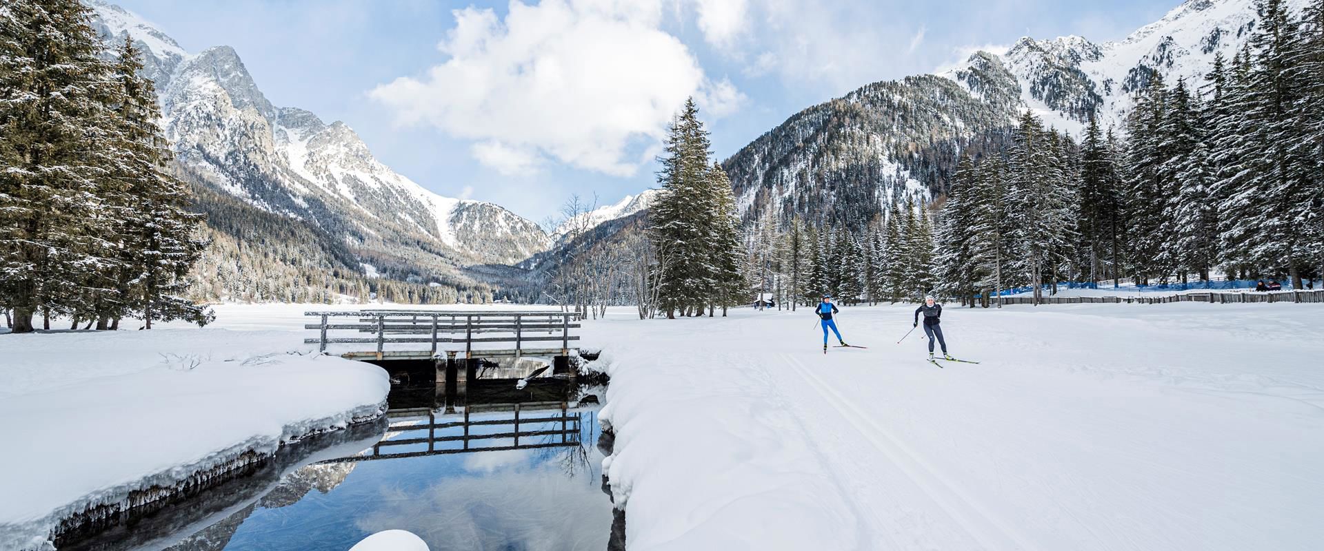 Sci di fondo intorno al Lago di Anterselva