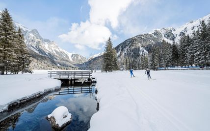 Langlaufen rund um den Antholzer See