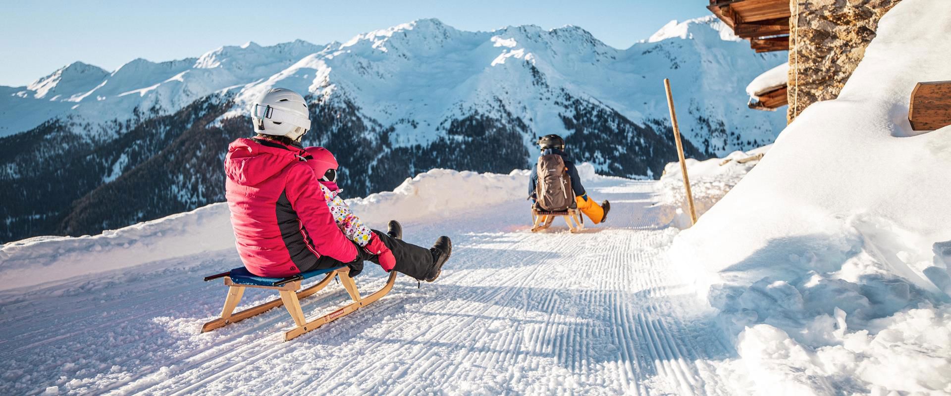 Rodeln im Gsiesertal