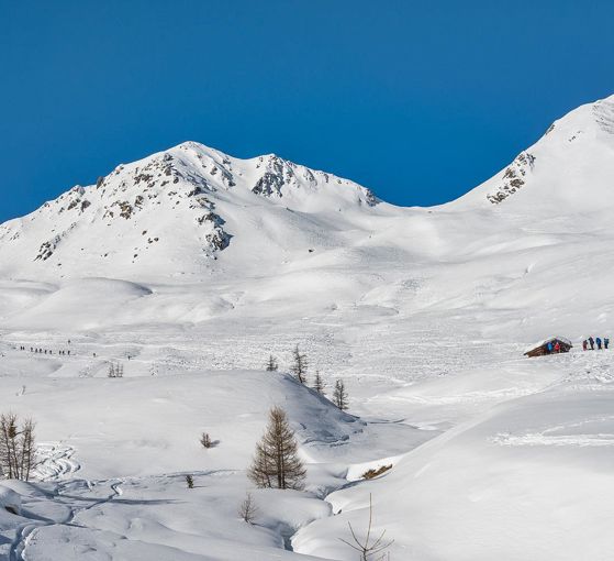 Escursioni alle malghe in inverno