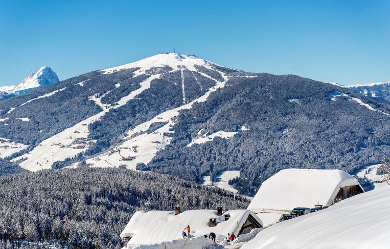 Der Kronplatz im Winter
