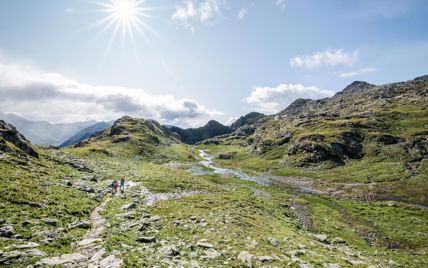 Hiking in the Dolomites
