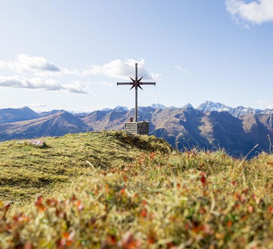 In cima ad una montagna
