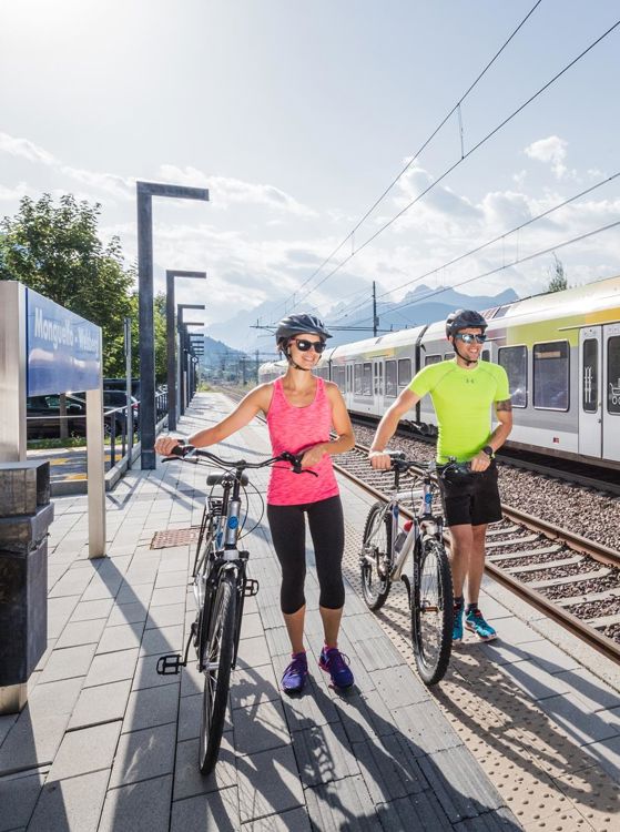 Portare la bici in treno